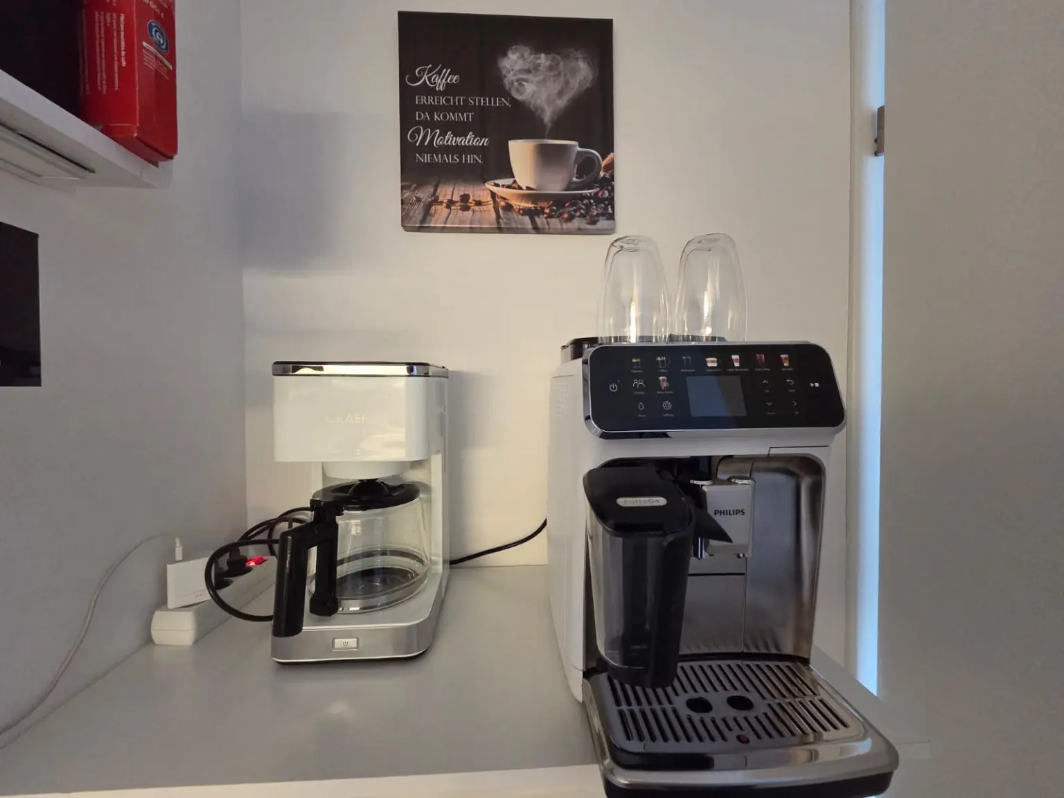 Kaffeevollautomat und Kaffeemaschine