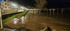 Hochwasser zell Mosel Januar 2024