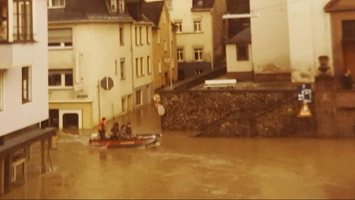 Blick in die Jakobstraße 1 wo sich unser Ferienhaus befindet