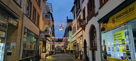 Weihnachten 2023 Zell Mosel die Balduinstraße