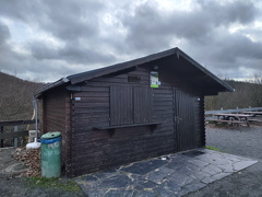 Blockhütte am Collisturm