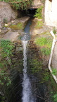 Kleiner Wasserfall an der Zeller Kehr in Richtung Friedhof