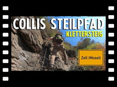 Collis Steilpfad - Klettersteig an der Mosel bei Zell! | 4K