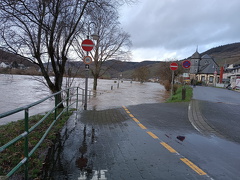Moselhochwasser Januar 2023