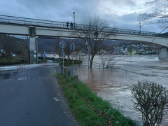 Moselhochwasser Januar 2023