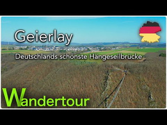 Geierlay, die schönste Hängeseilbrücke in Deutschland. 
